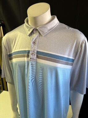 Nice mens XXL Flag & Anthem golf polo
